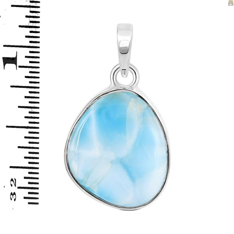 Close Out Larimar Pendant-SP LAR-CO-1-1416