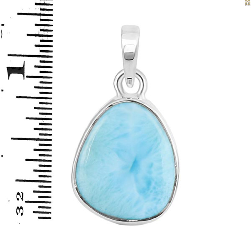 Close Out Larimar Pendant-SP LAR-CO-1-1421