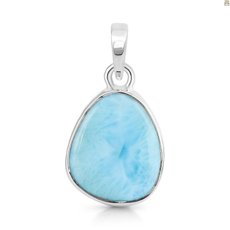 Close Out Larimar Pendant-SP LAR-CO-1-1421