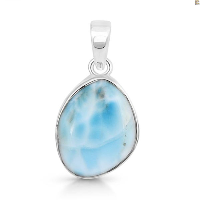 Close Out Larimar Pendant-SP LAR-CO-1-1430