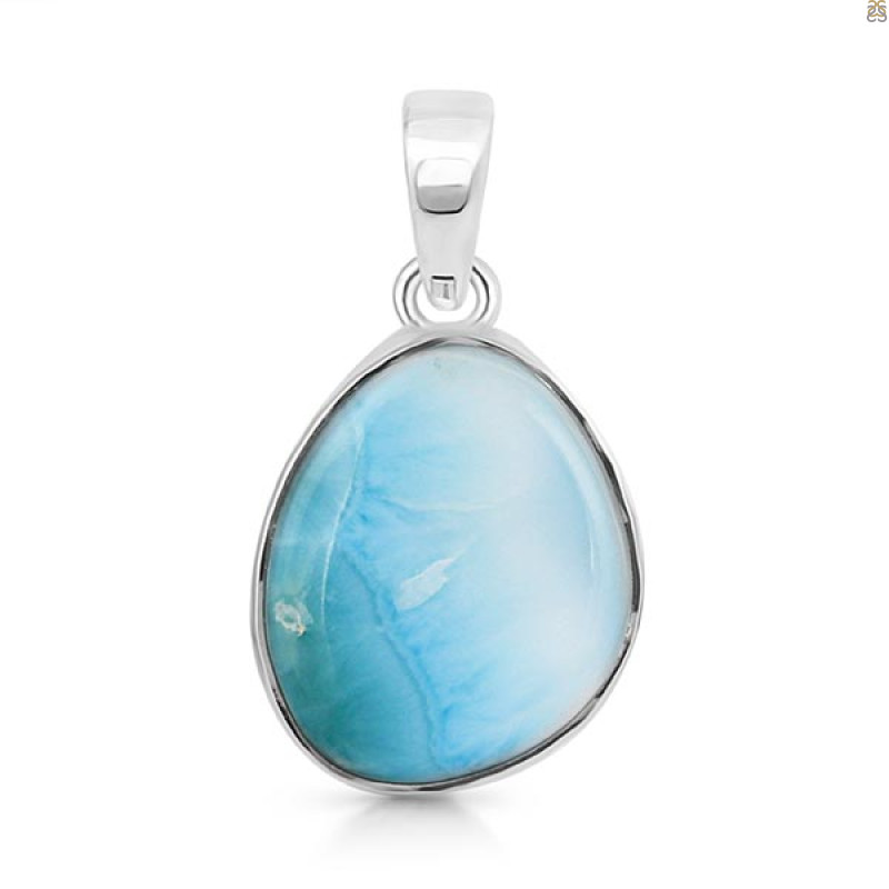 Close Out Larimar Pendant-SP LAR-CO-1-1439