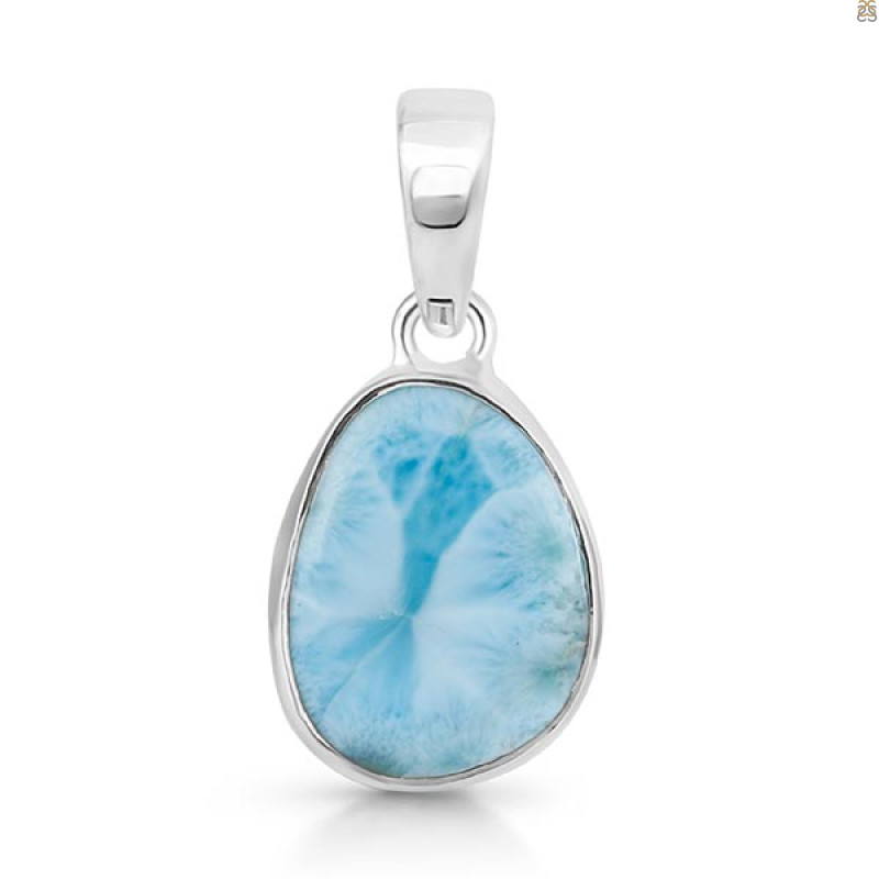 Close Out Larimar Pendant-SP LAR-CO-1-1453