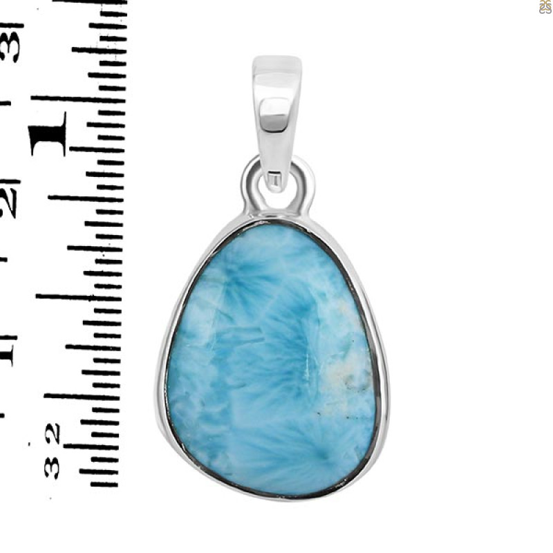 Close Out Larimar Pendant-SP LAR-CO-1-1467