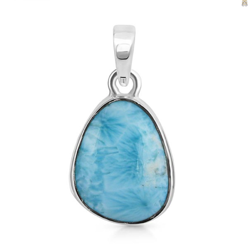 Close Out Larimar Pendant-SP LAR-CO-1-1467