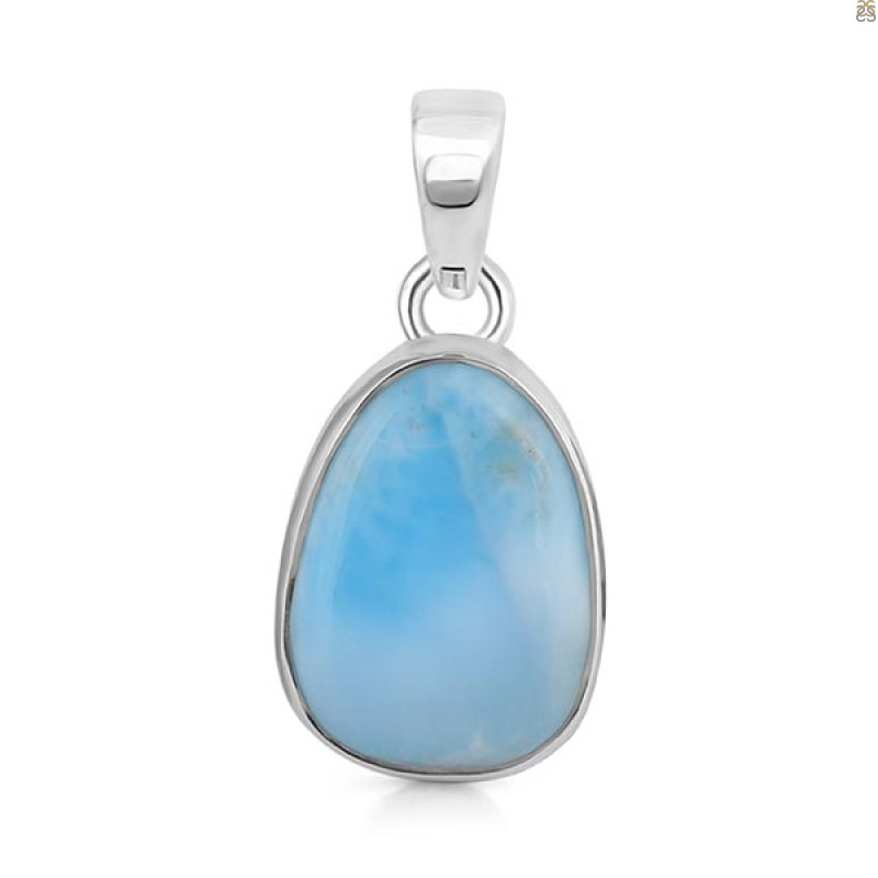 Close Out Larimar Pendant-SP LAR-CO-1-1551