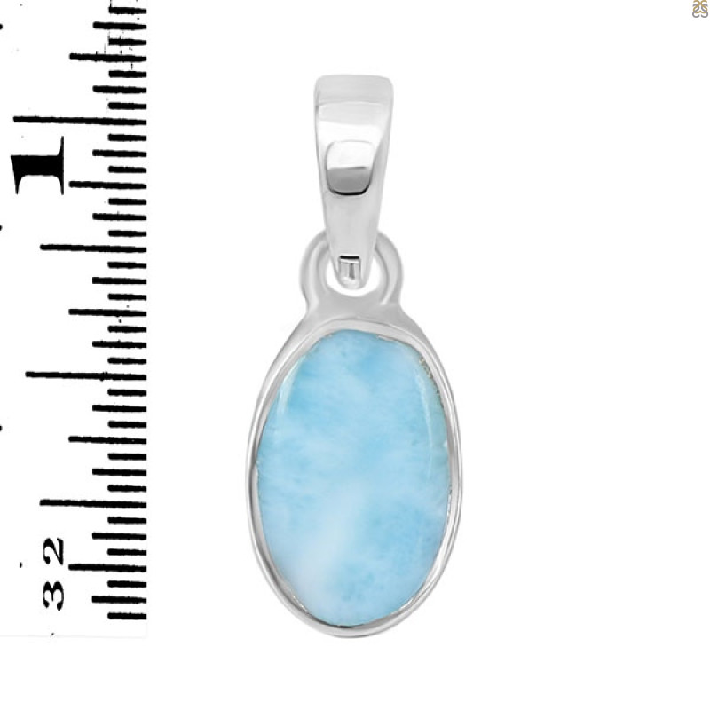 Close Out Larimar Pendant-SP LAR-CO-1-1563