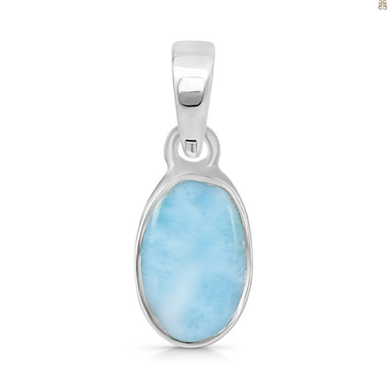 Close Out Larimar Pendant-SP LAR-CO-1-1563