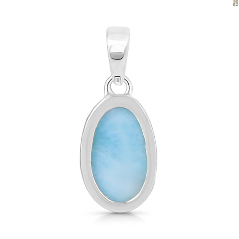 Close Out Larimar Pendant-SP LAR-CO-1-1563