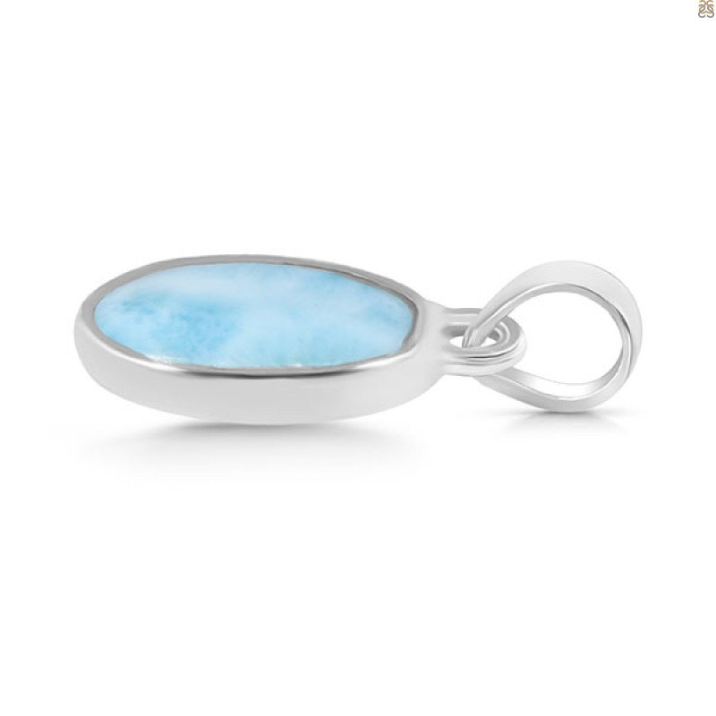 Close Out Larimar Pendant-SP LAR-CO-1-1563