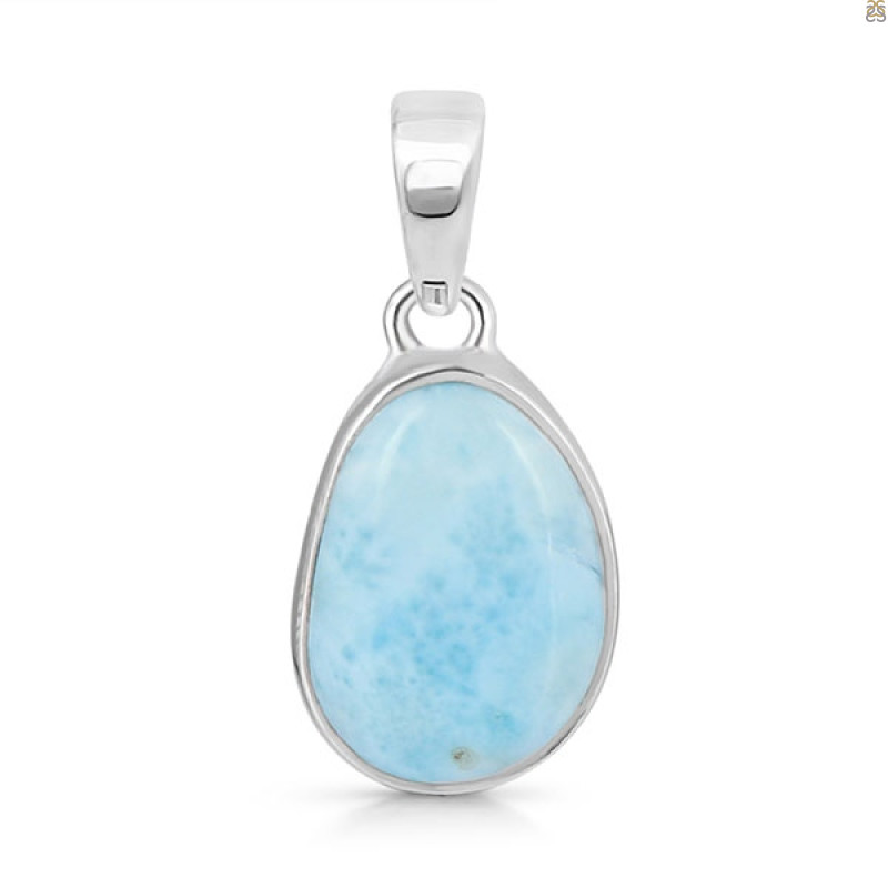 Close Out Larimar Pendant-SP LAR-CO-1-1565