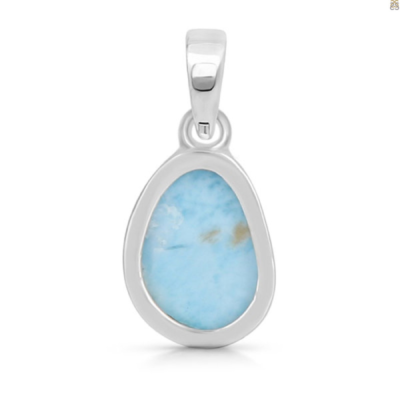 Close Out Larimar Pendant-SP LAR-CO-1-1565