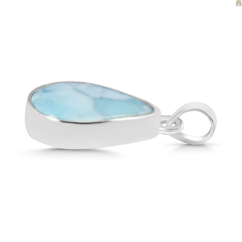 Close Out Larimar Pendant-SP LAR-CO-1-1566