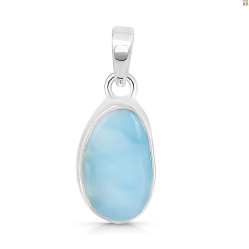 Close Out Larimar Pendant-SP LAR-CO-1-1567