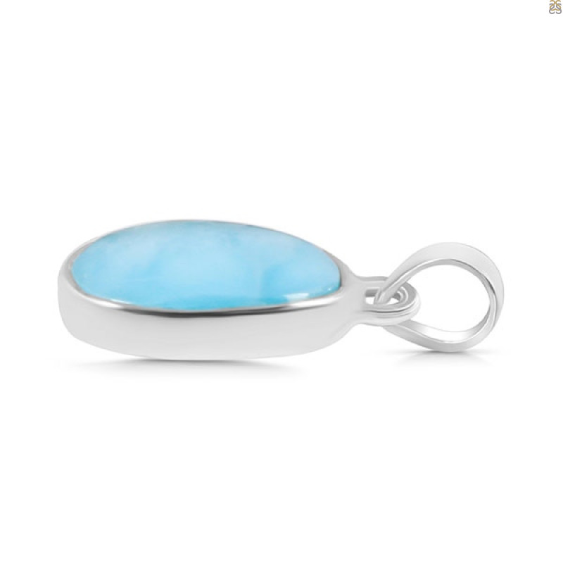 Close Out Larimar Pendant-SP LAR-CO-1-1567