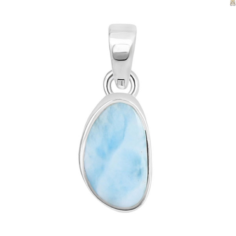 Close Out Larimar Pendant-SP LAR-CO-1-1574