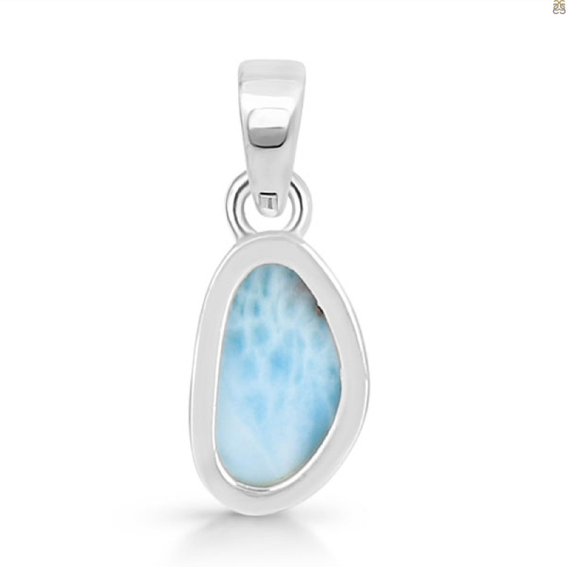 Close Out Larimar Pendant-SP LAR-CO-1-1574