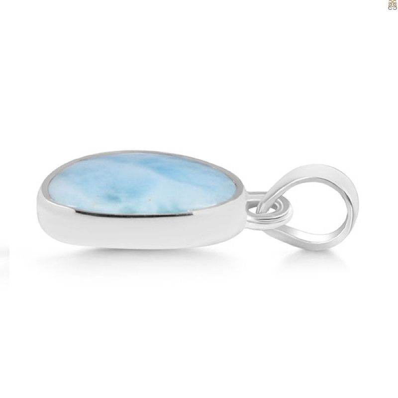Close Out Larimar Pendant-SP LAR-CO-1-1574