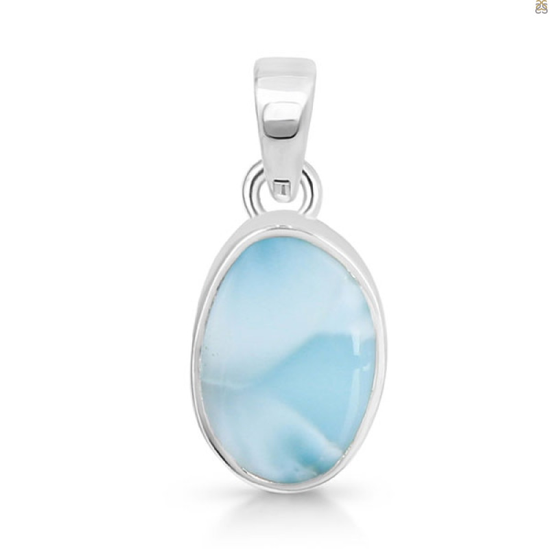 Close Out Larimar Pendant-SP LAR-CO-1-1576