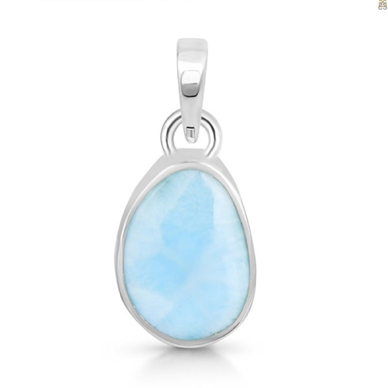 Close Out Larimar Pendant-SP LAR-CO-1-1592