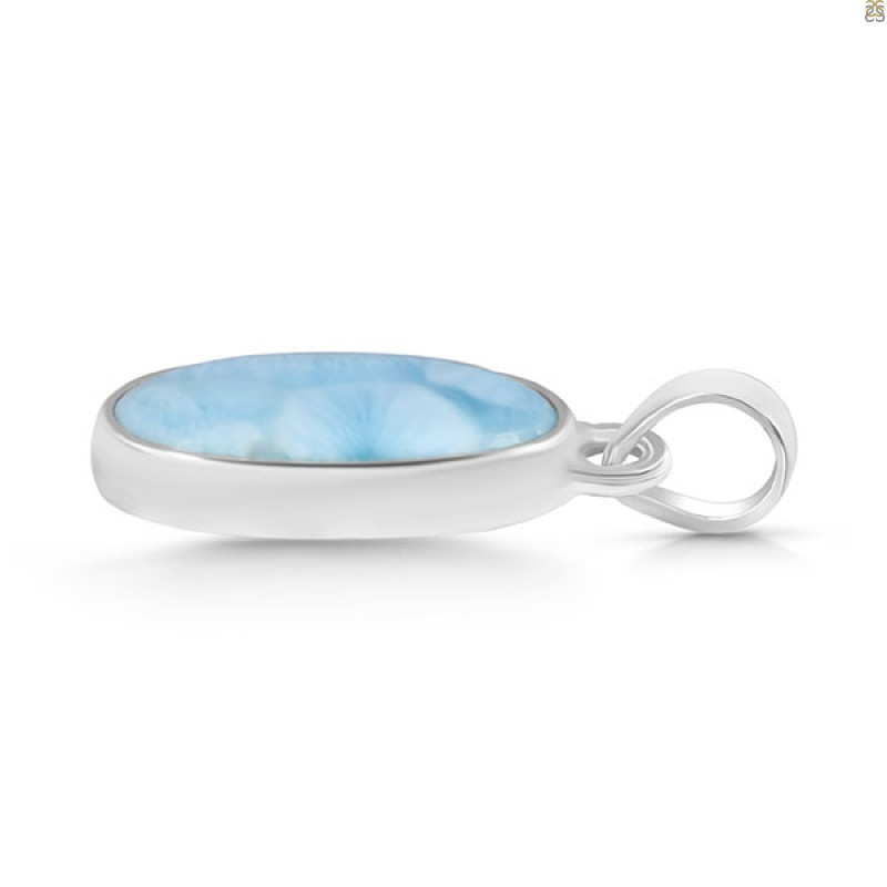 Close Out Larimar Pendant-SP LAR-CO-1-1597