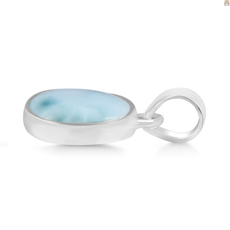 Close Out Larimar Pendant-SP LAR-CO-1-1634