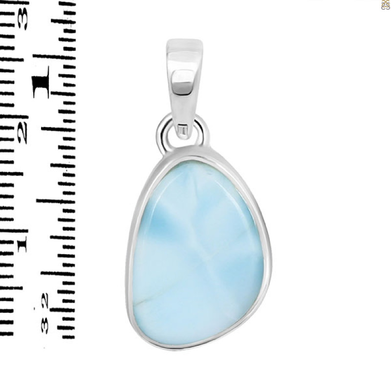 Close Out Larimar Pendant-SP LAR-CO-1-1646