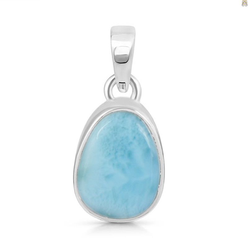 Close Out Larimar Pendant-SP LAR-CO-1-1660