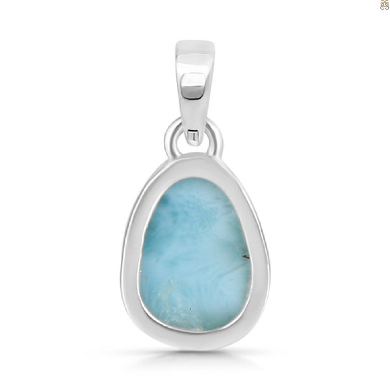 Close Out Larimar Pendant-SP LAR-CO-1-1660