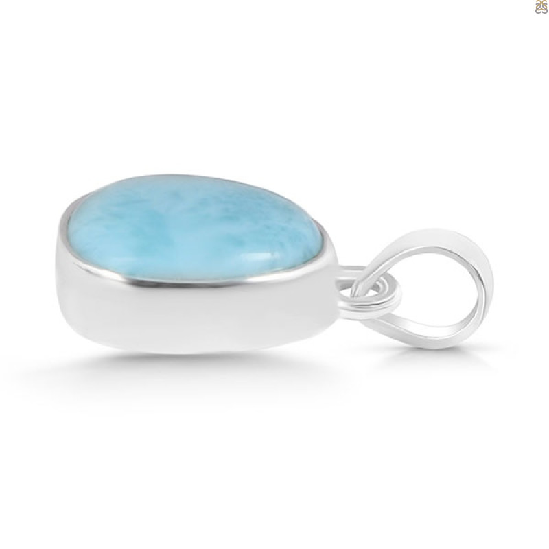Close Out Larimar Pendant-SP LAR-CO-1-1660
