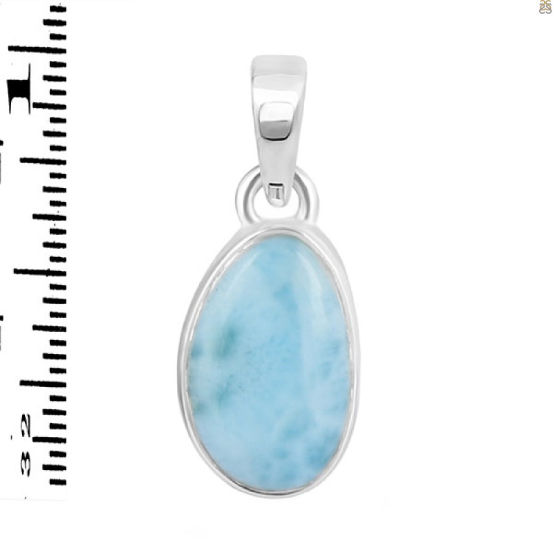 Close Out Larimar Pendant-SP LAR-CO-1-1663
