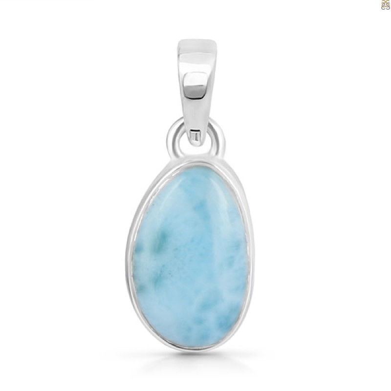 Close Out Larimar Pendant-SP LAR-CO-1-1663