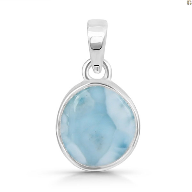 Close Out Larimar Pendant-SP LAR-CO-1-1664
