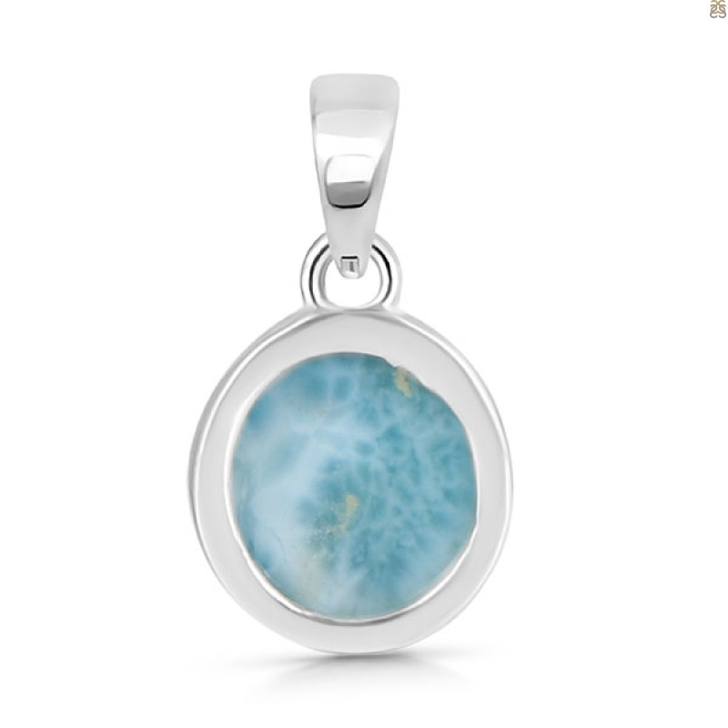 Close Out Larimar Pendant-SP LAR-CO-1-1664