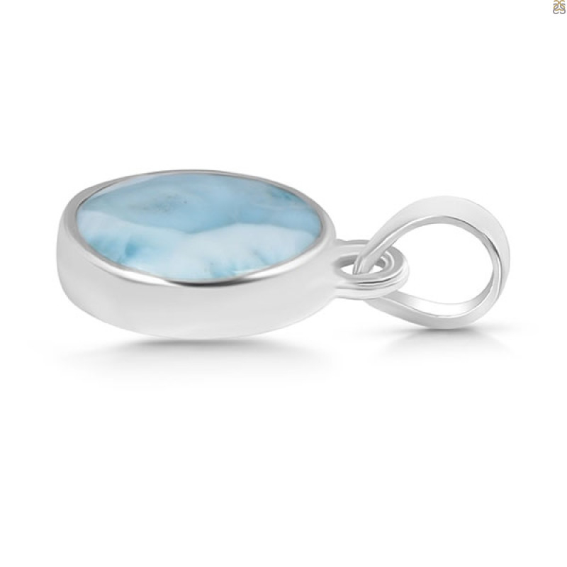 Close Out Larimar Pendant-SP LAR-CO-1-1664