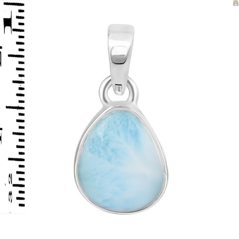 Close Out Larimar Pendant-SP LAR-CO-1-1665