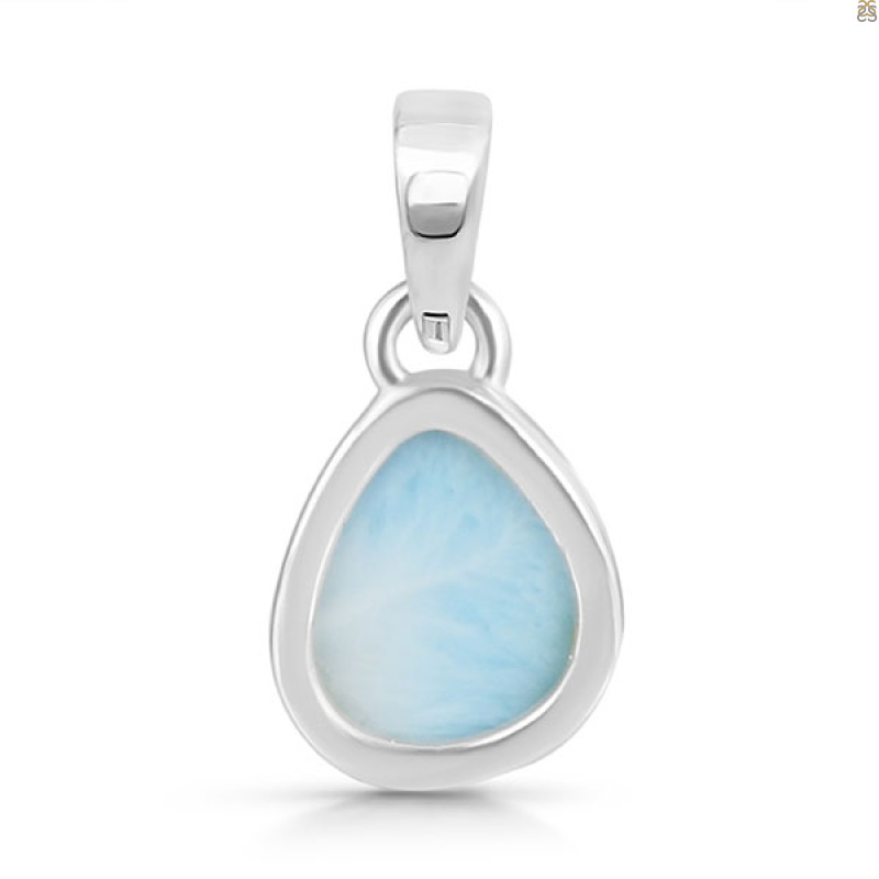Close Out Larimar Pendant-SP LAR-CO-1-1665