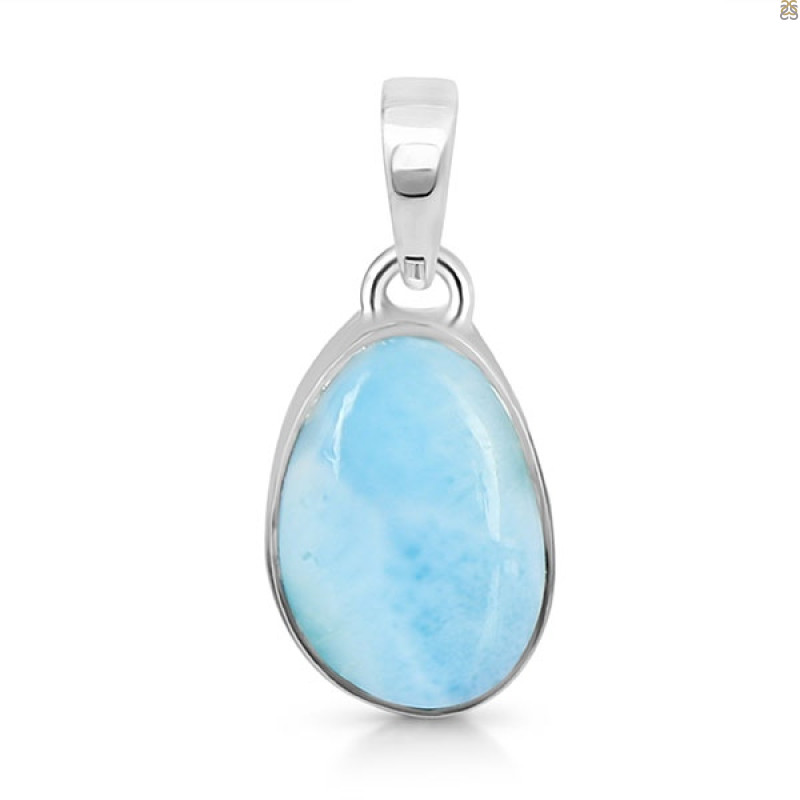Close Out Larimar Pendant-SP LAR-CO-1-1666