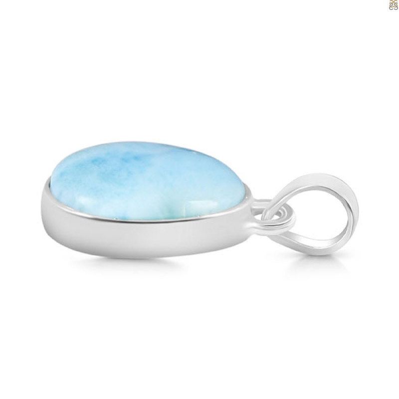 Close Out Larimar Pendant-SP LAR-CO-1-1666