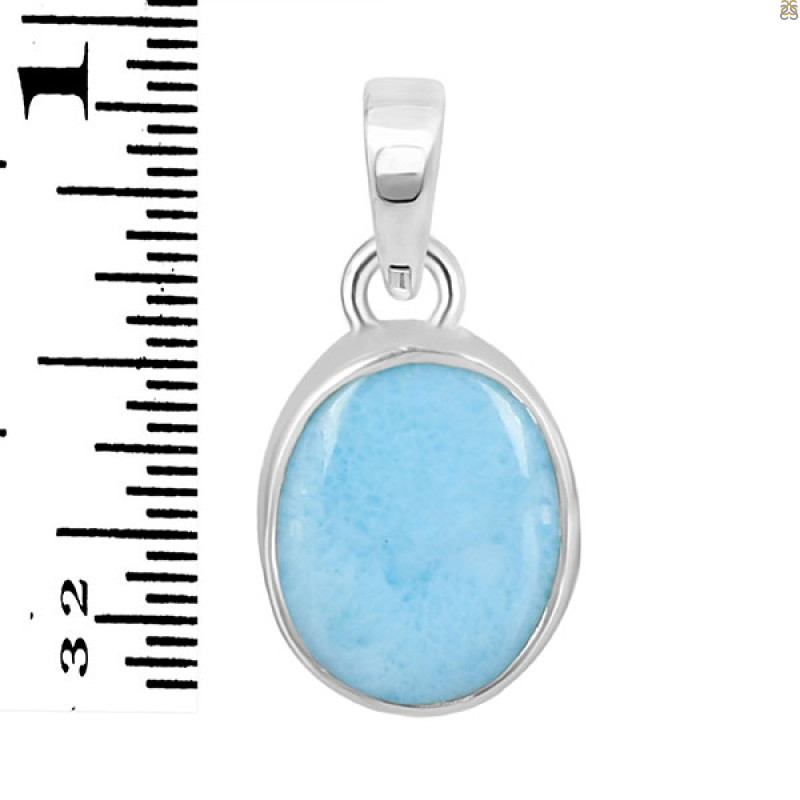 Close Out Larimar Pendant-SP LAR-CO-1-1667