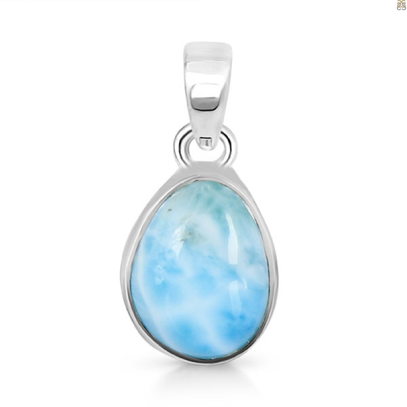 Close Out Larimar Pendant-SP LAR-CO-1-1668