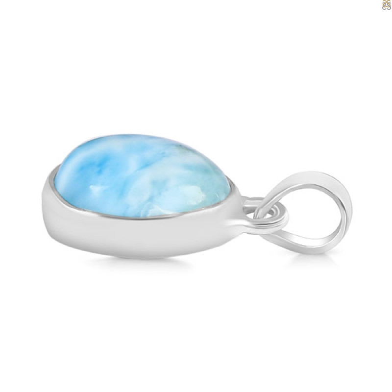 Close Out Larimar Pendant-SP LAR-CO-1-1668