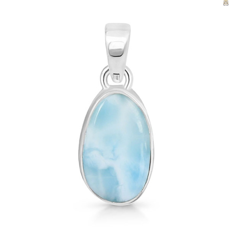 Close Out Larimar Pendant-SP LAR-CO-1-1675