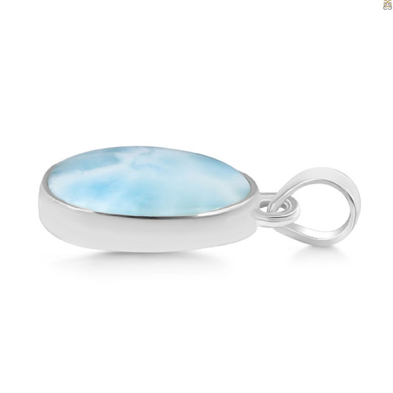 Close Out Larimar Pendant-SP LAR-CO-1-1675