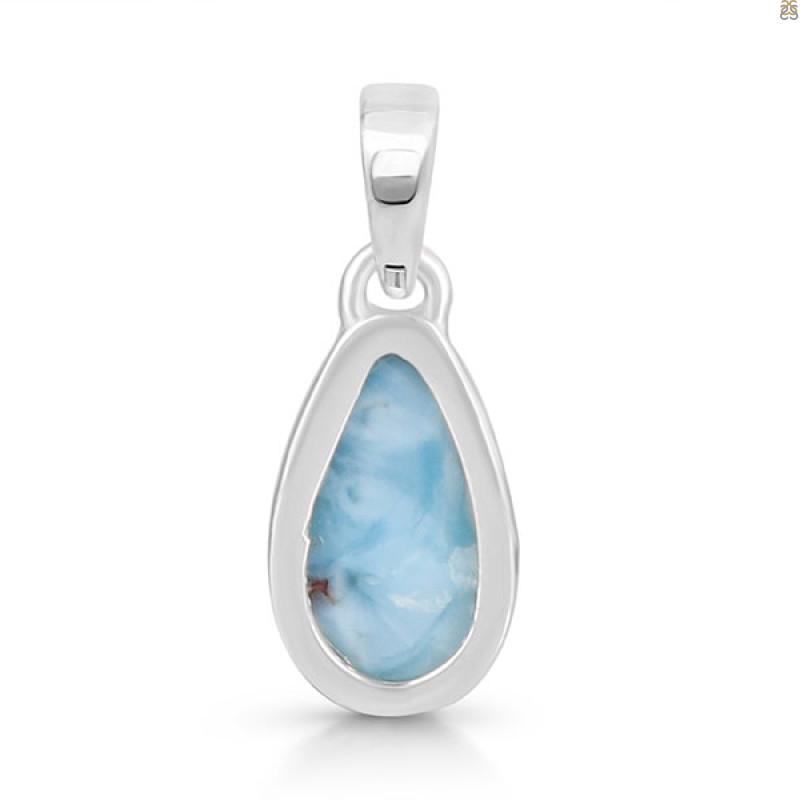 Close Out Larimar Pendant-SP LAR-CO-1-1677