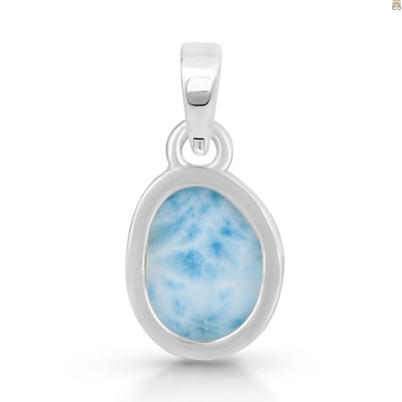 Close Out Larimar Pendant-SP LAR-CO-1-1678