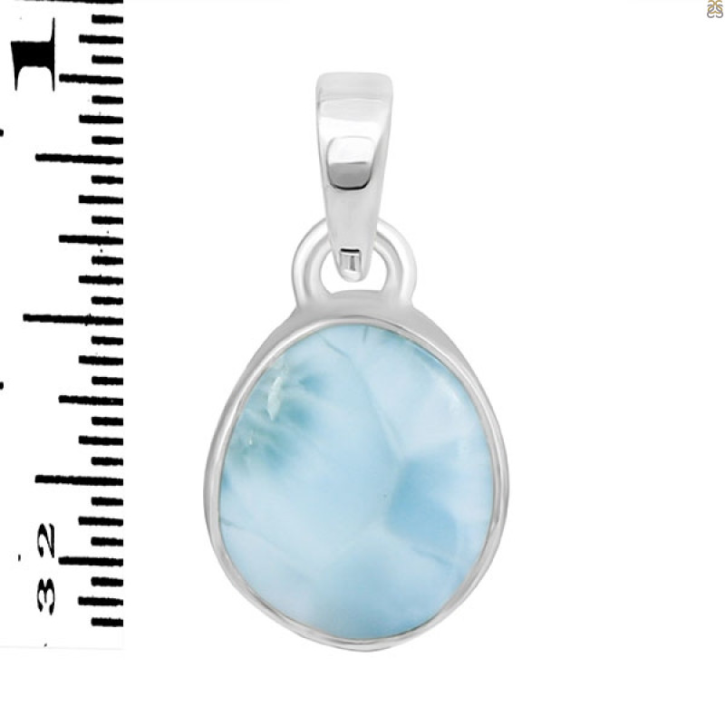 Close Out Larimar Pendant-SP LAR-CO-1-1680