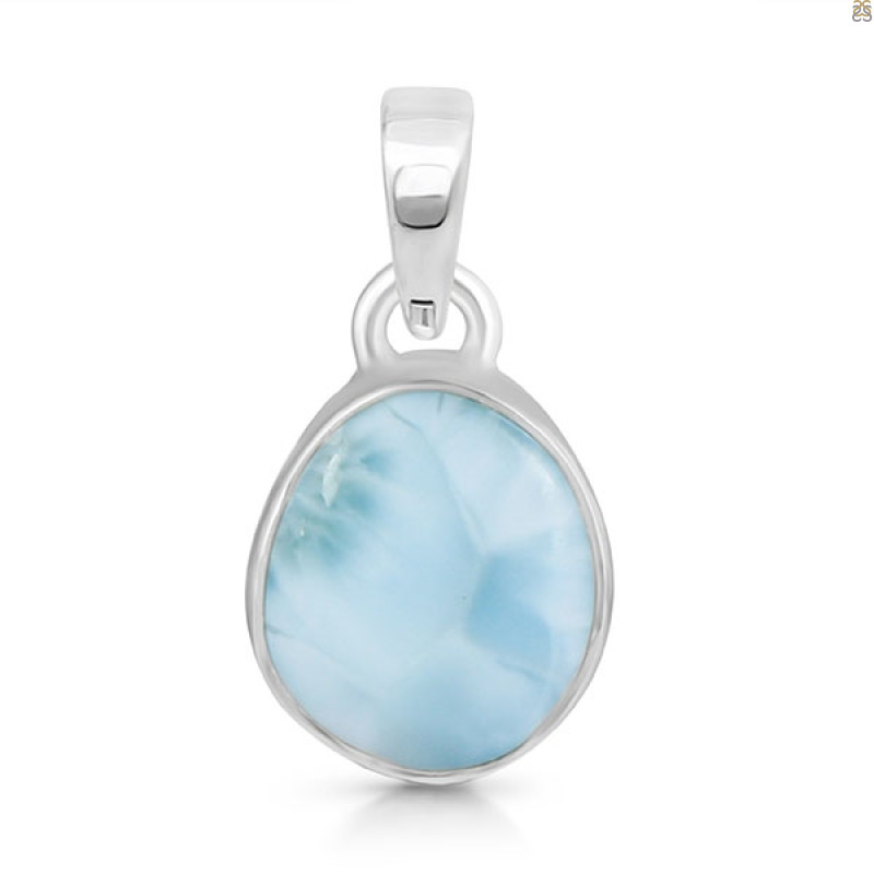 Close Out Larimar Pendant-SP LAR-CO-1-1680