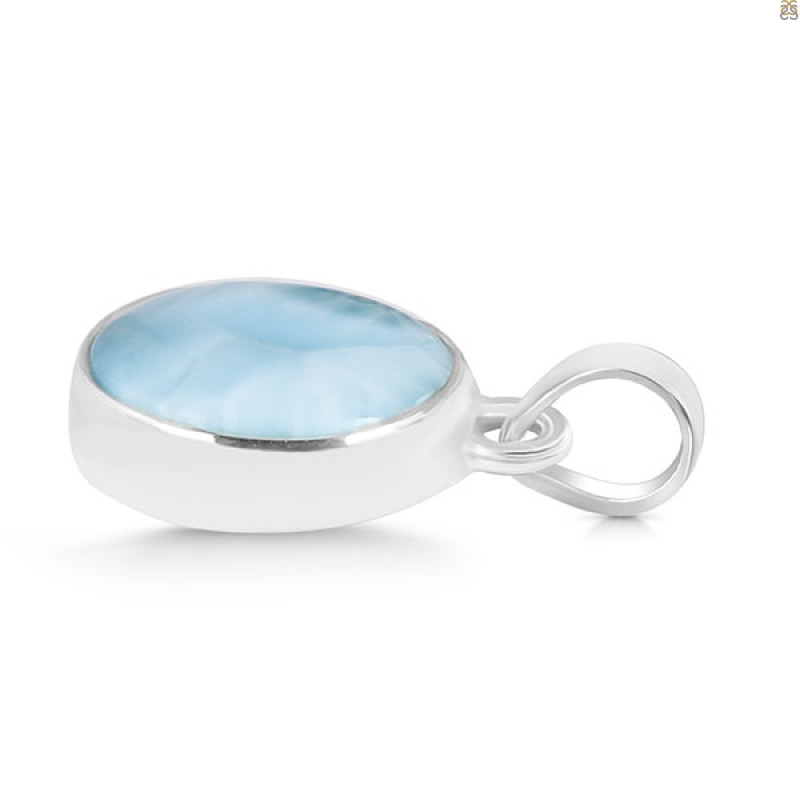 Close Out Larimar Pendant-SP LAR-CO-1-1680