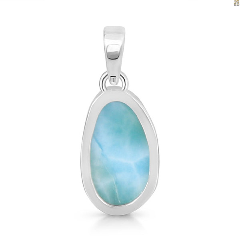 Close Out Larimar Pendant-SP LAR-CO-1-1683