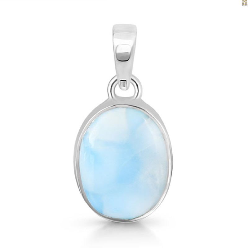 Close Out Larimar Pendant-SP LAR-CO-1-1704